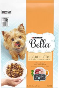 Purina Bella Natural Bites for Small Dogs Adult Dry Dog Food
