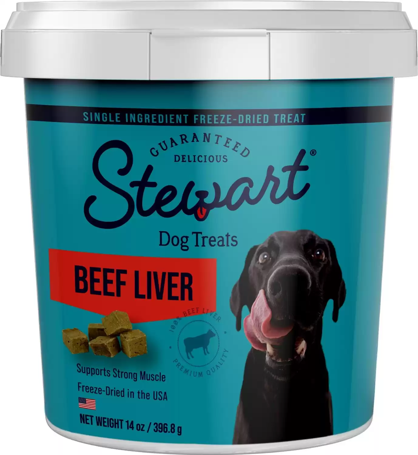 Stewart Beef Liver Freeze-Dried Raw Dog Treats